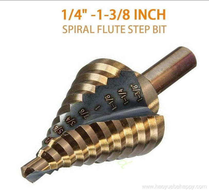 Spiral Two Flute Design Cuts Drill