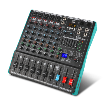 GPUB Professional 7Channel 99DSP AUDIO MIZAR مع قوالب مخصصة ومشغل USB MP3
