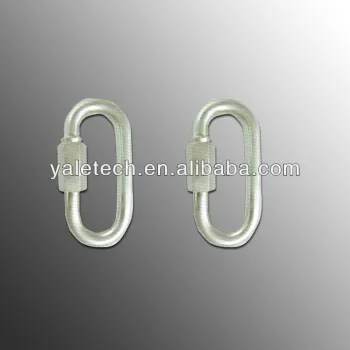 steel carabiner for safety lanyard YL-R01