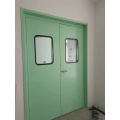 Laboratory aluminum airtight clean door double door