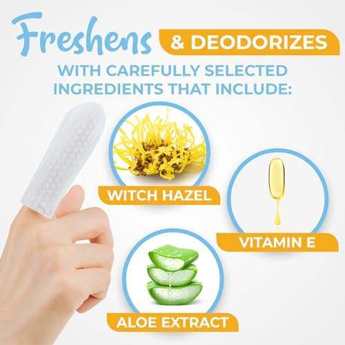 Khăn lau tùy chỉnh cho răng chó và mèo để loại bỏ cao răng