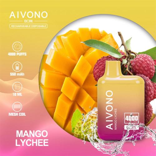 Elf thanh dùng một lần Vape aivono Boxx