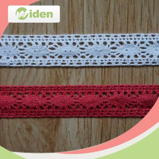 French Lace Cotton Crochet Lace Trimming for Clothing