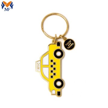 Keychain berbentuk kereta enamel tersuai