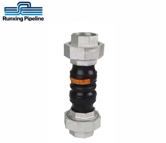 thread union rubber expansion joint