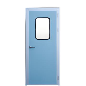 Laboratory steel airtight clean door single door