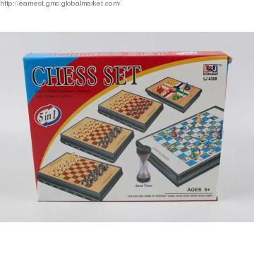 5 in 1 International Chess Set