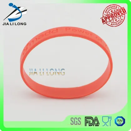 the silicone colorful silicone bracelet