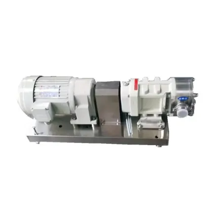 Rotary Syrup Honey Chocolate Pump Stainless CAM Pump