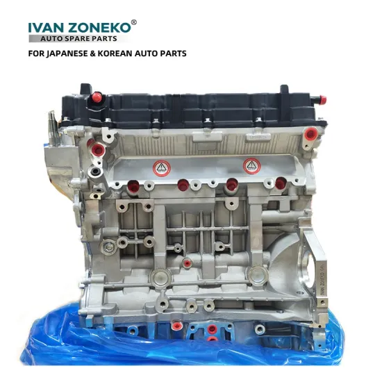 China Auto Parts Manufacturers G4KJ Petrol Auto Motor Dual Double CVVT Engine Assembly Block 2.4L for Hyundai Sonata/Tucson/Santa Fe