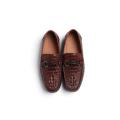 Mens loafer shoes cow leather