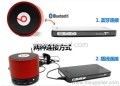 S10 Wayarles Bluetooth Mini Speaker dengan mikrofon dan membina dalam Mp3 Player Beatbox Speaker kereta Bluetooth penceramah