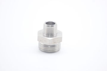 Transition joints for hardware fittings