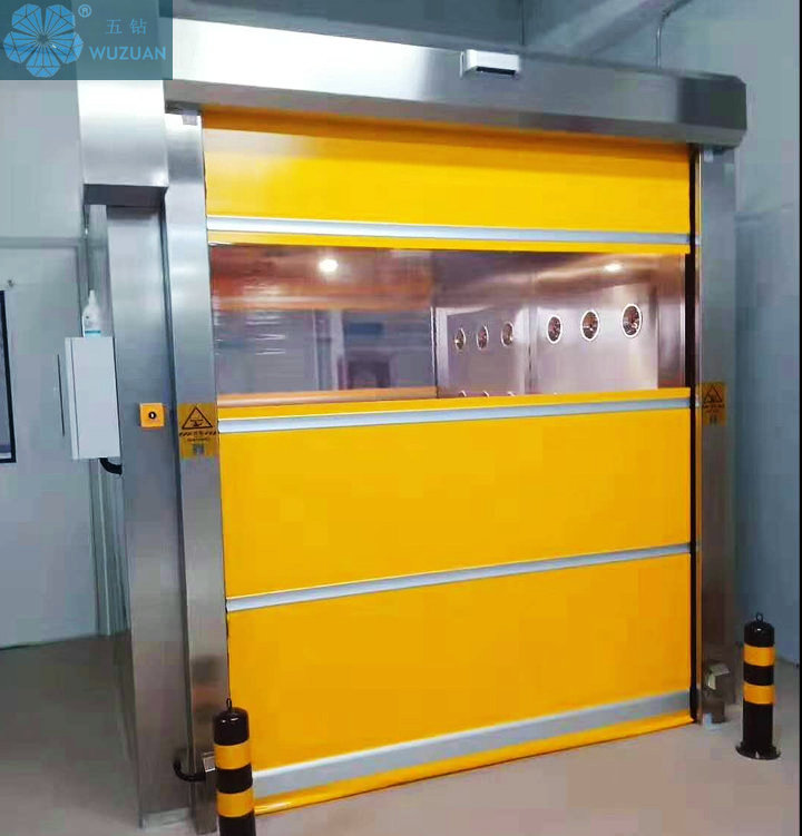 Shopping mall shop anti-theft crystal rolling gate