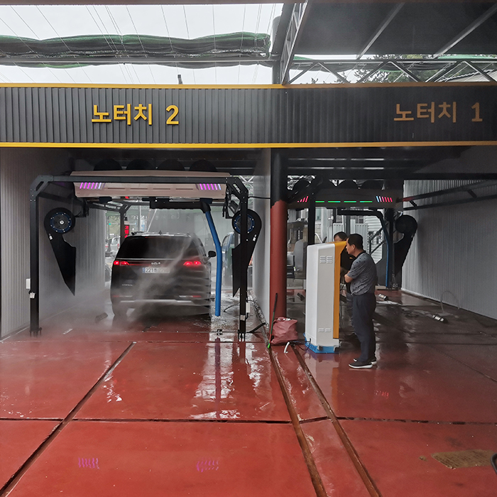 touchless car wash south korea