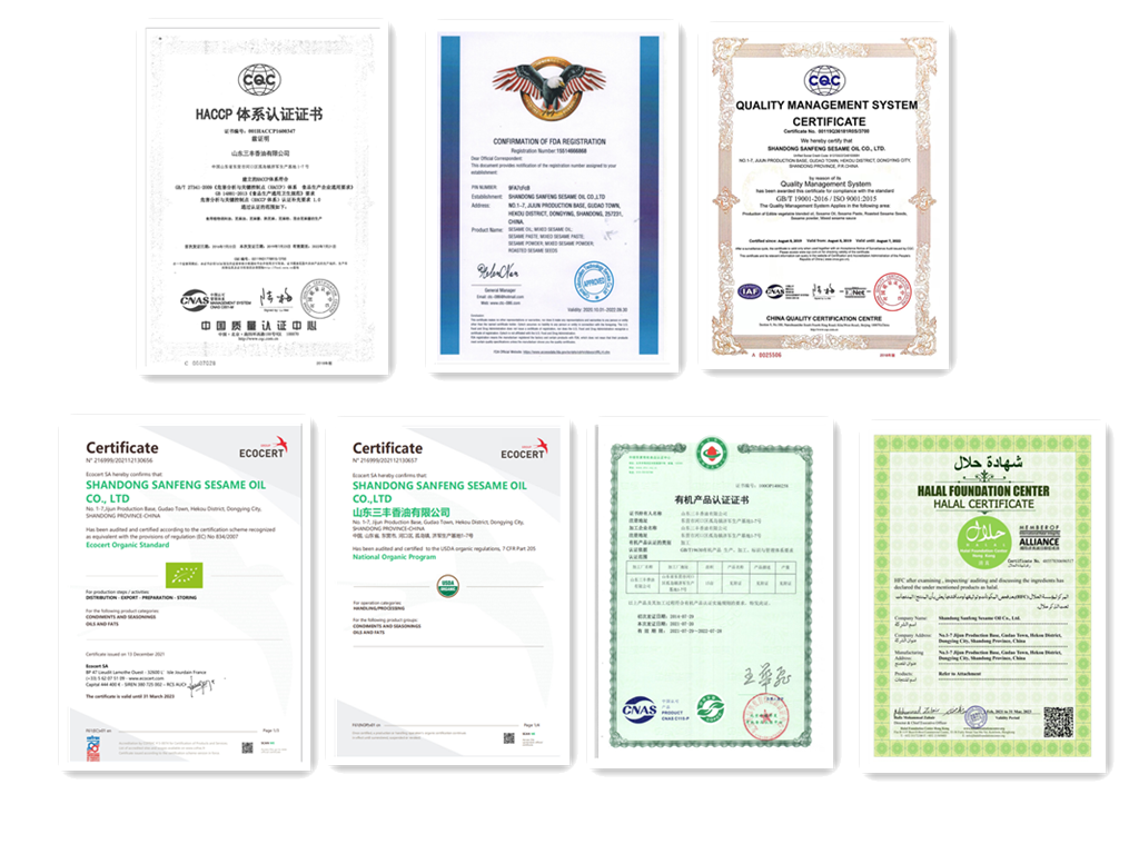 certifications