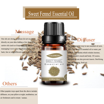 Top Grade pure natural Sweet Fennel Essential Oil