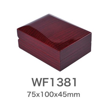 shiny red chinese lacquer painting rubber pendant box, red wooden jewelry box, good qulity