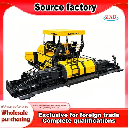 Heavy Duty Paver Support for Road Construction