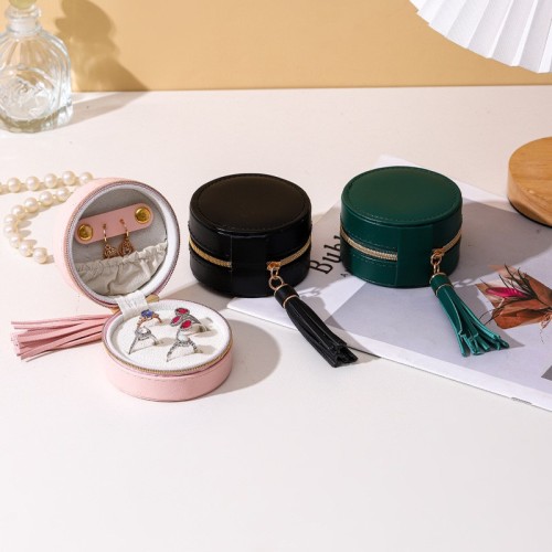 Newest Simple Earrings Necklace Ring Storage Box