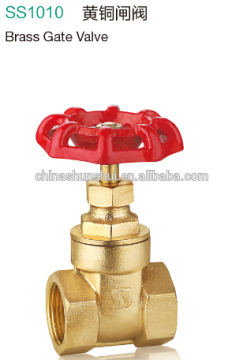 Yuhuan valve 2 inch gate valve brass water flow control valve water valve