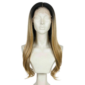 P1b/27 Highlight Silky Straight 13x4 Lace Front Wig 100% Human Hair