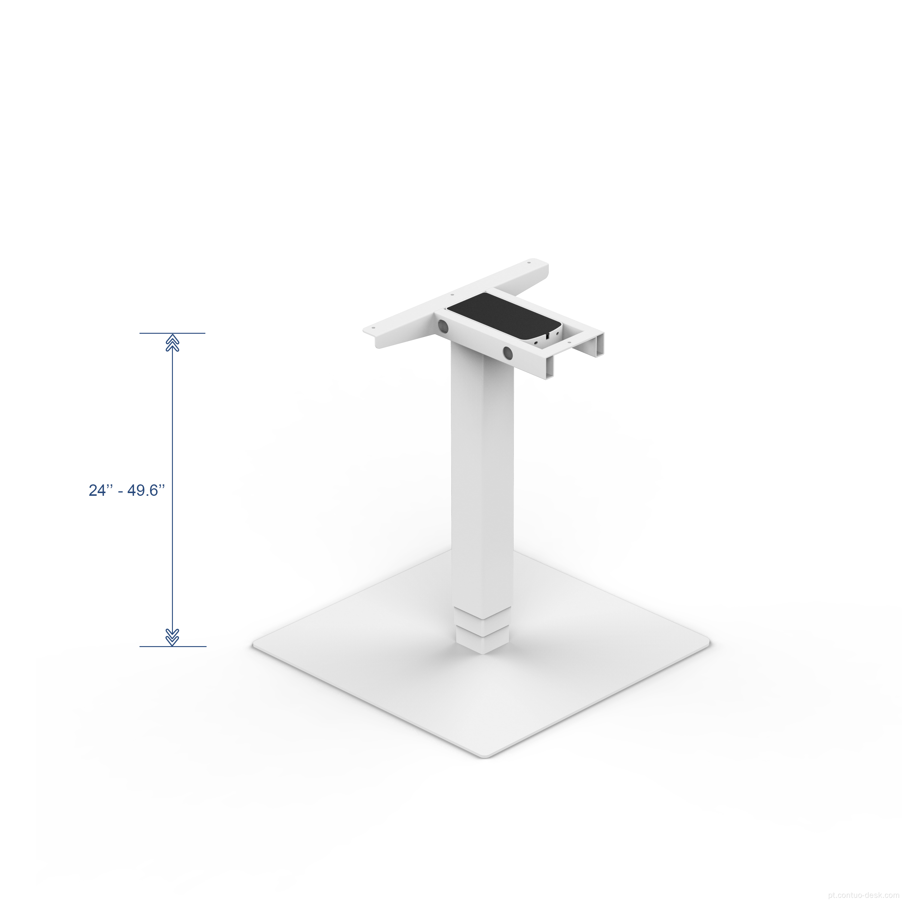 2024 Design moderno de design moderno de luxo e mesa de pé grande mesa de escritório na mesa de café ergonômica