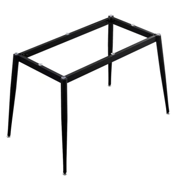 Elegant Dining Tables with Stylish Leg Design: Rock Slab Marble Table Stand Carbon Steel Conference Coffee Desk Legs