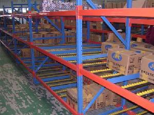 High Density Warehouse Quality Flow-Through Racking