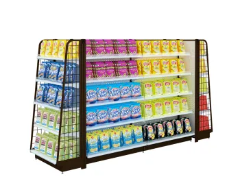 Convenience Store Steel Shelf