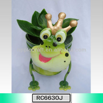 2014 Animal Wrought Iron Decorative Flower Planter Pot