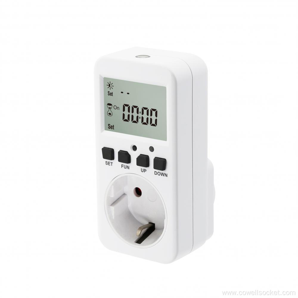 Photocell Countdown Timer With EU Plug