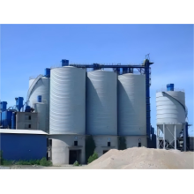 Индустриален силоз за съхранение на летлива пепел