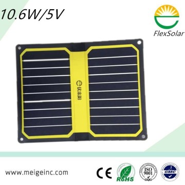 10.6W waterproof solar charger for cellular
