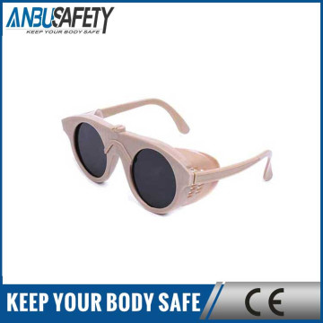 dark lens industrial welding glasses for eye protection