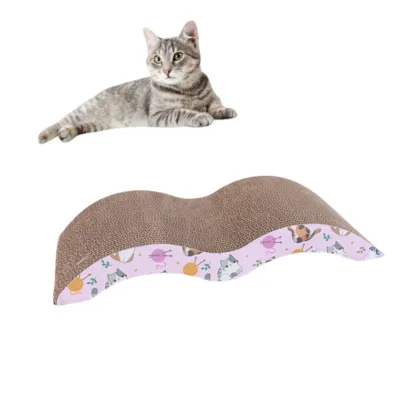 Modern Sustainable Cat Scratch Board Corrugated Paper Pet Claw Scratch Toy