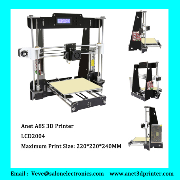 Hot selling assembled 3d printer kit with extruder motor auto leveling imprimante 3d