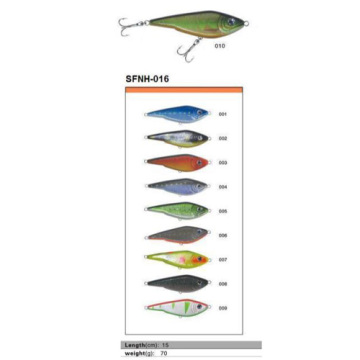 SFNH-016 พลาสติกประมง Lures
