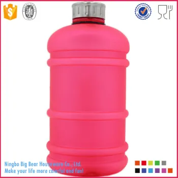 2.2L BPA Free Plastic Frosted Black Water Jugs