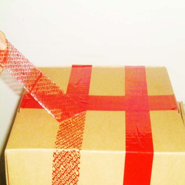 tamper evident carton sealing tape full transfer