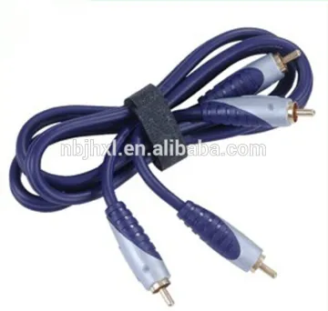 Double shield RCA audio video cable from Ningbo