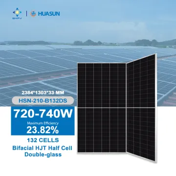 Huasun Hs210B132 Bifacial Double Glass Solar Panel: Specifications and Features