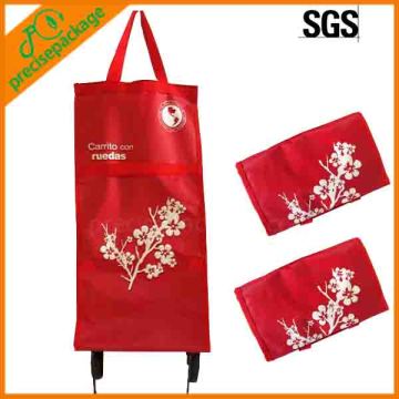 Wholesale Foldable Shopping Bag with Wheels