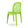 Full polypropylene plastic stackable chair