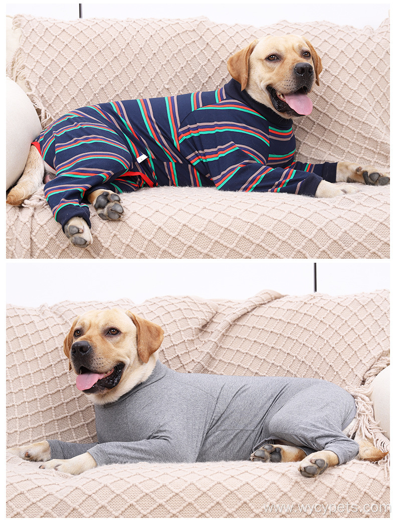 Four-legged Pet Recovery Suit Cotton Dog Pajamas