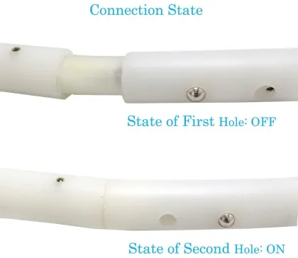 Garage LED Lighted Plastic Round Hula Hoops