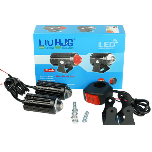 LiuHJG 23W 12V-80V Led Motorcycle Lighting Systems Spot Light