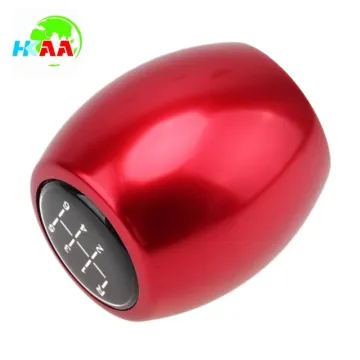 OEM Red Car 5 6 Speed Manual MT Gear Stick Shift Knob for auto spare parts