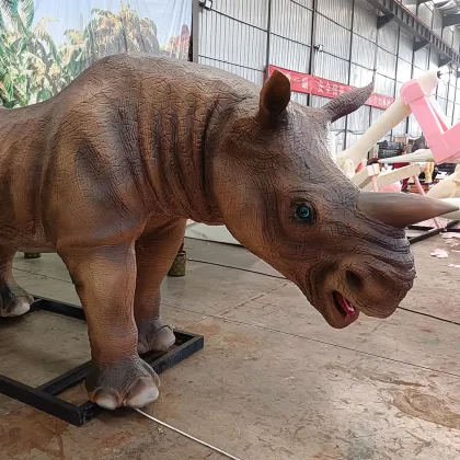 Animatronic Rhino Jurassic Park