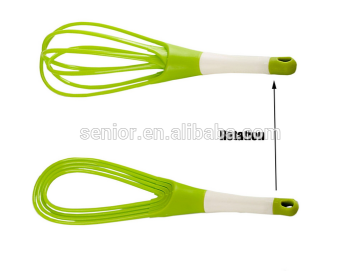 2 in 1 Egg Beater Manual Twisted Whisk